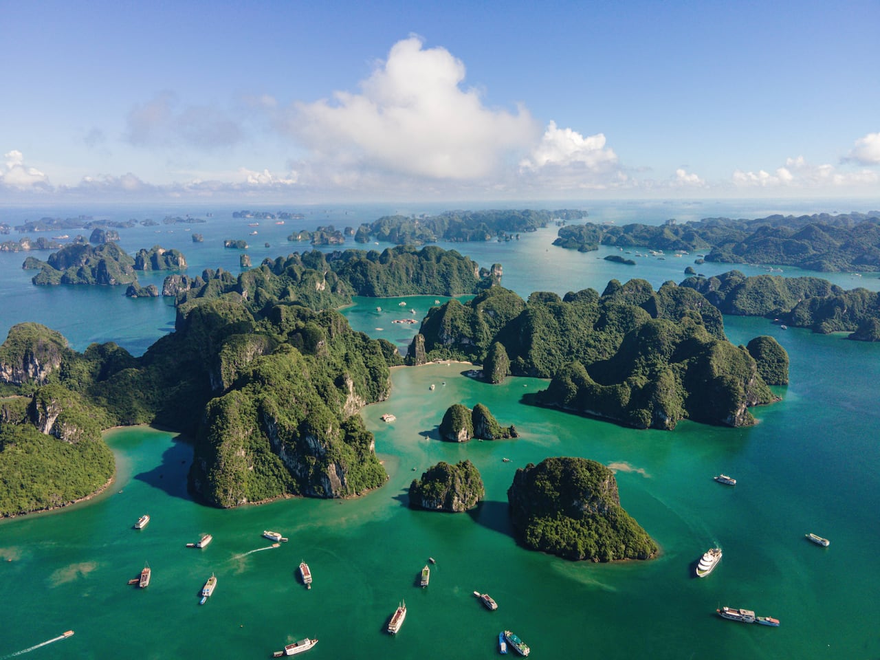 Bahía de Ha Long, Vietnam.