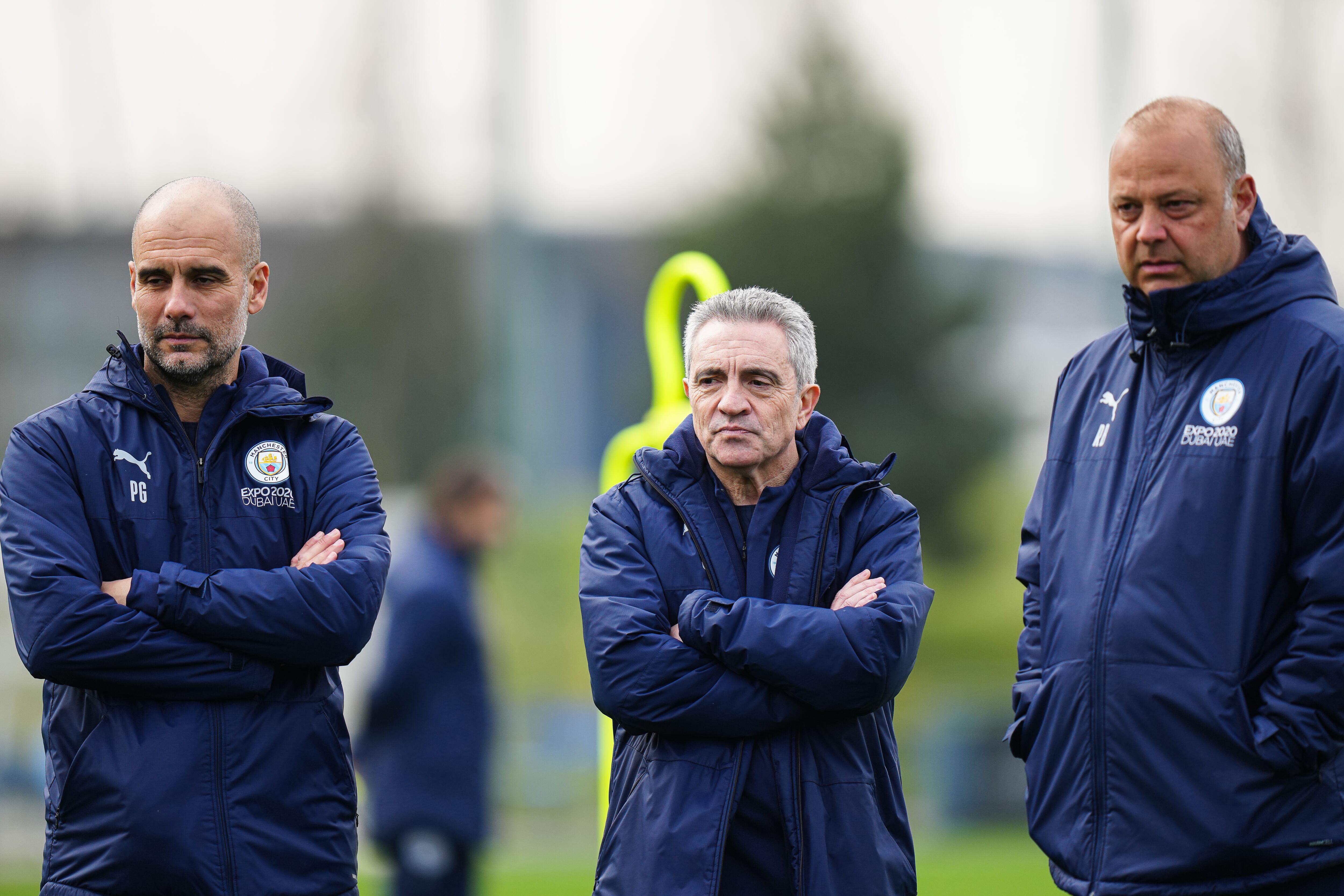 Fueron dos temporadas trabajando como asistente técnico en el Manchester City