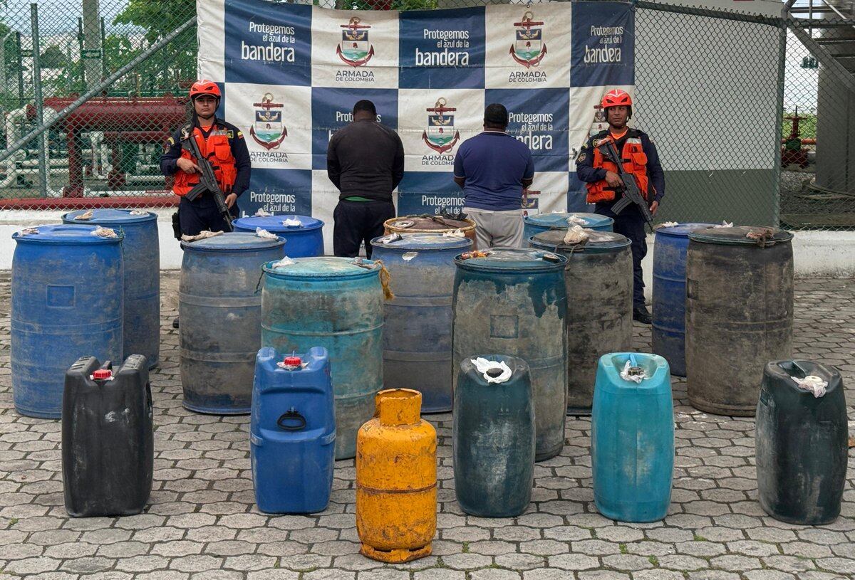 Nueva incautación de cargamento en el pacífico sur.