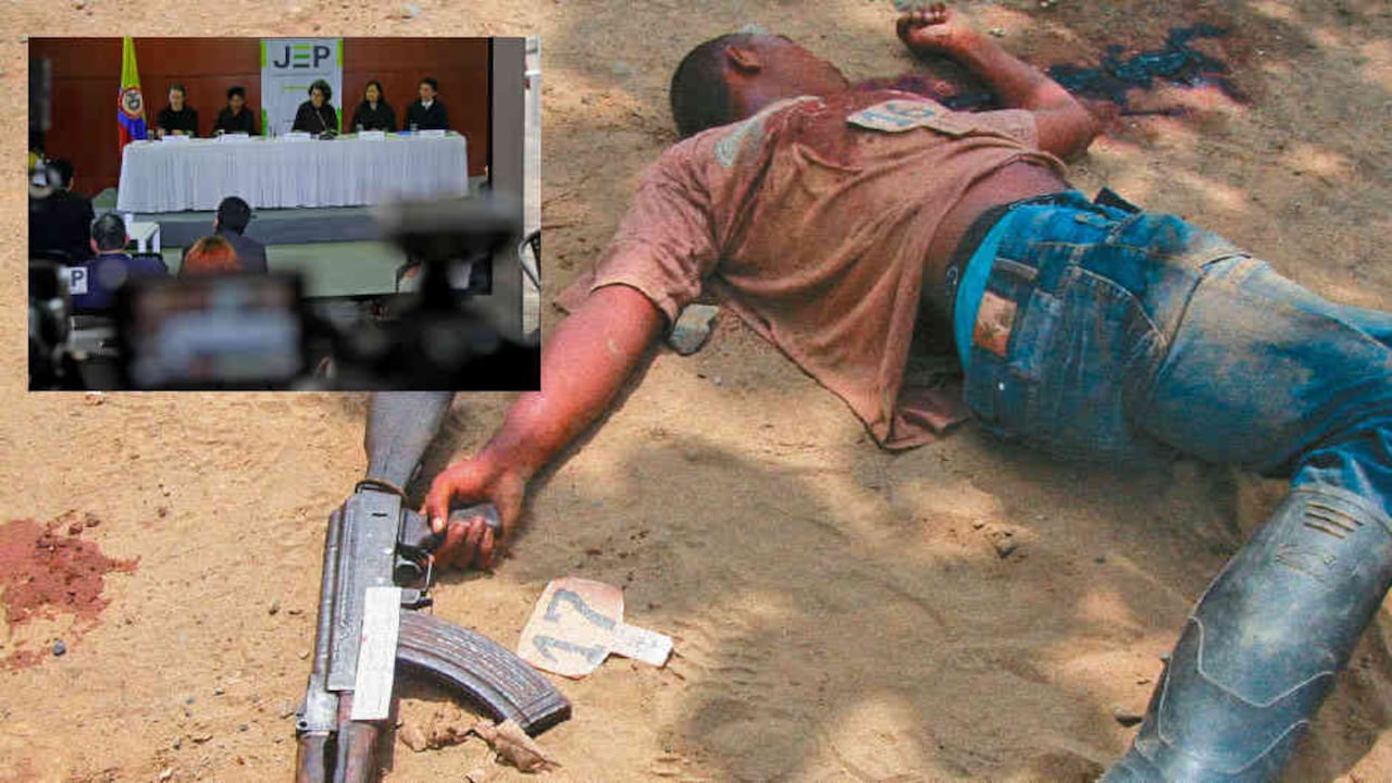 En total, 2.059 policías y militares se sometieron a la JEP, el 95 por ciento para dar información de falsos positivos. Los magistrados ya han recibido 92 versiones libres.