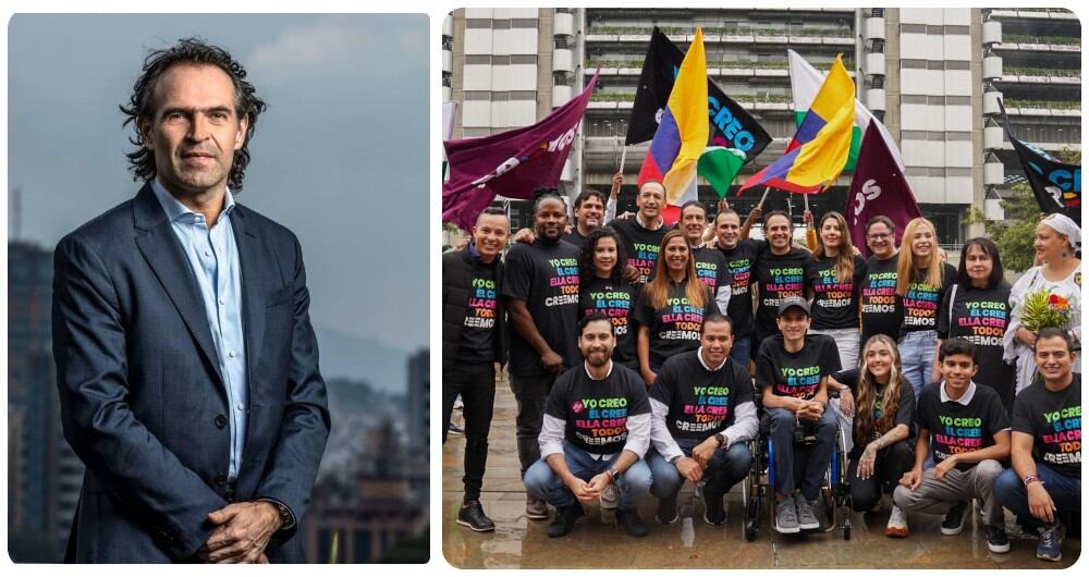 Federico Gutiérrez y su lista al Concejo de Medellín.