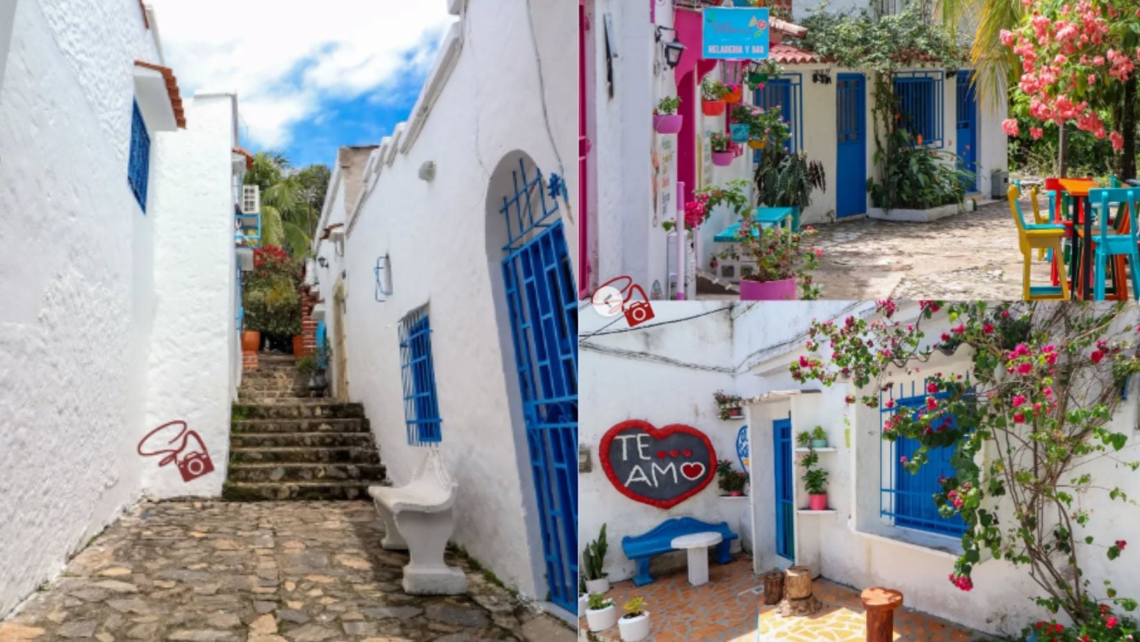 Viaje a Santorini pero en Colombia: así es el hermoso pueblo que parece Grecia en Antioquia
