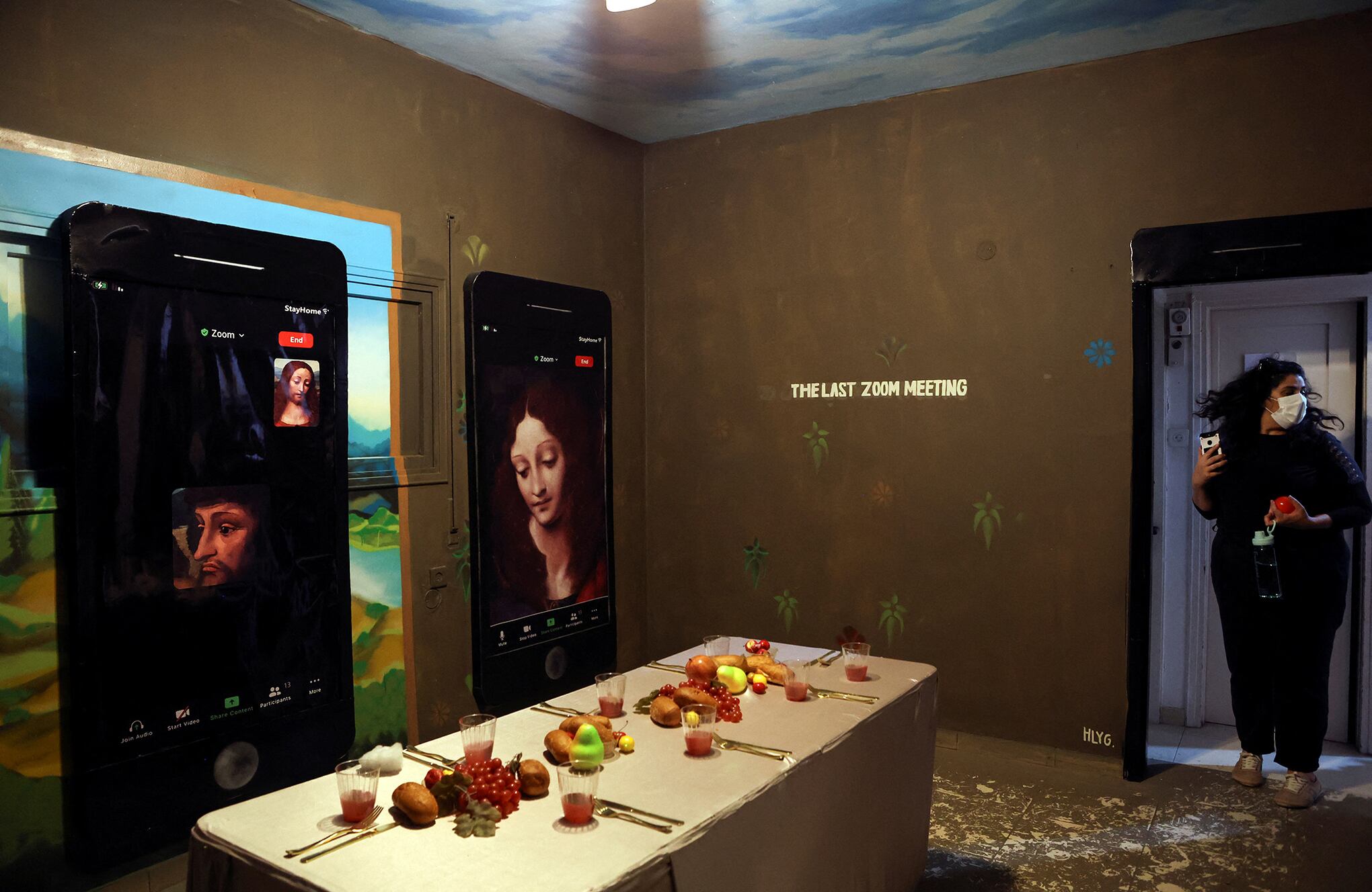 El arte pop-up se apodera de los edificios en ruinas de Tel Aviv