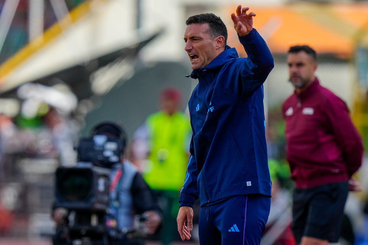Lionel Scaloni, DT de la Selección Argentina.