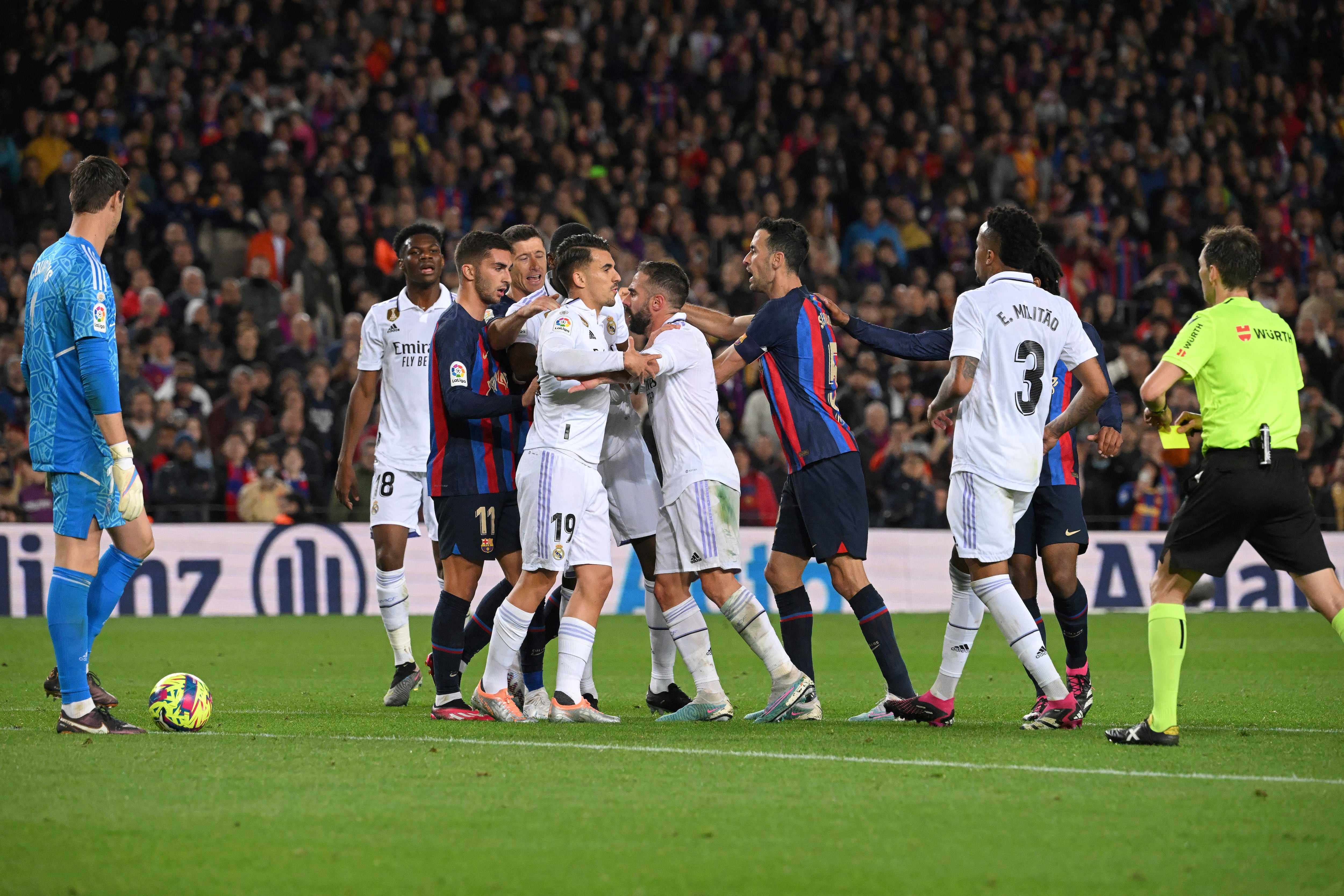 Como es normal, el ímpetu se tomó el 'Clásico' en España.