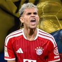 Luis Díaz y Julián Quinones, colombianos que entraron a la lista de 30 rumbo al Balón de Oro 2026