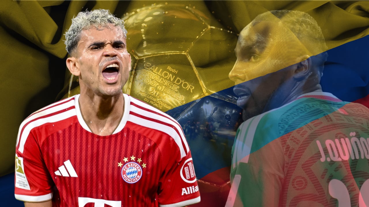 Luis Díaz y Julián Quiñones, colombianos que entraron a la lista de 30 rumbo al Balón de Oro 2026.