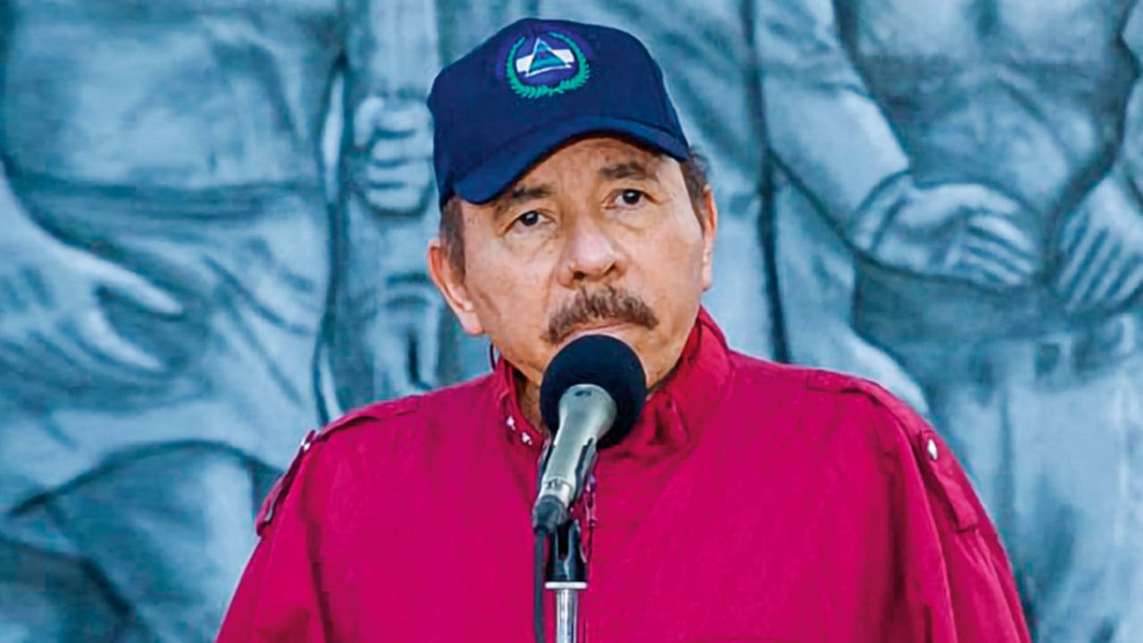 Daniel Ortega, presidente de Nicaragua.