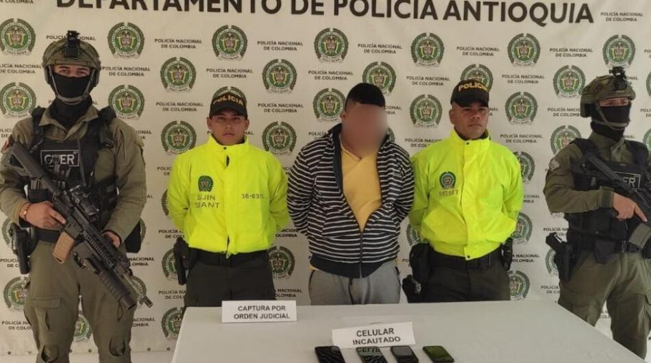 Capturado hombre de confianza de Gonzalito, segundo cabecilla del Clan del Golfo.
