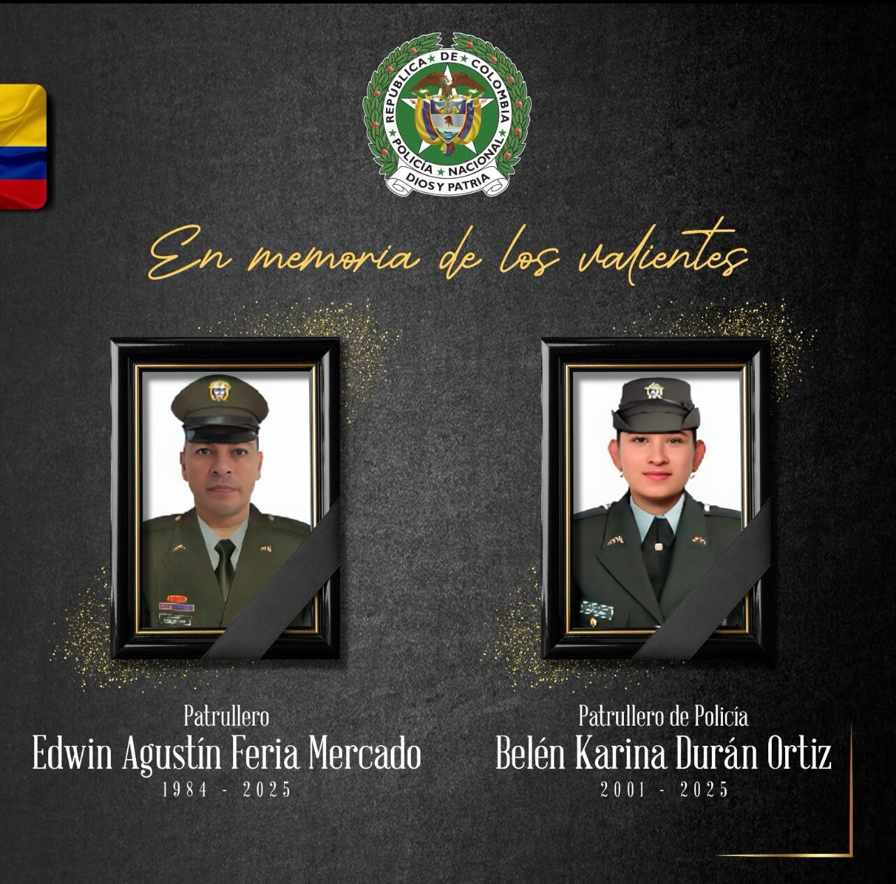 Policías asesinados en Simití, Bolívar.