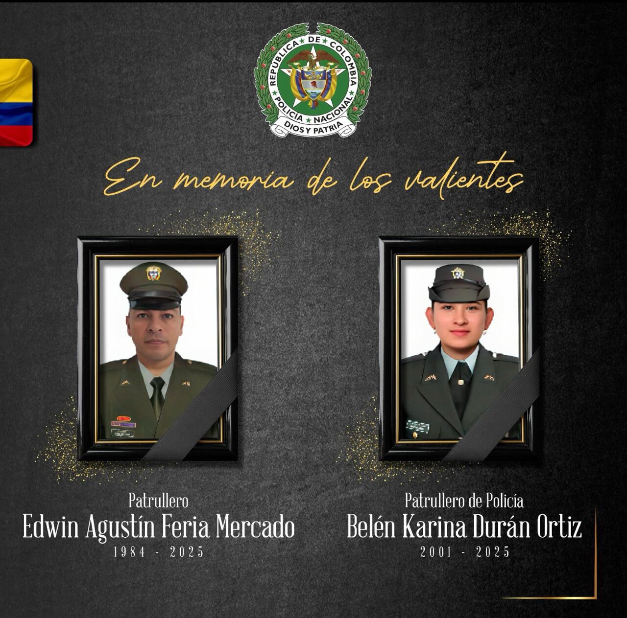 Policías asesinados en Simití, Bolívar.