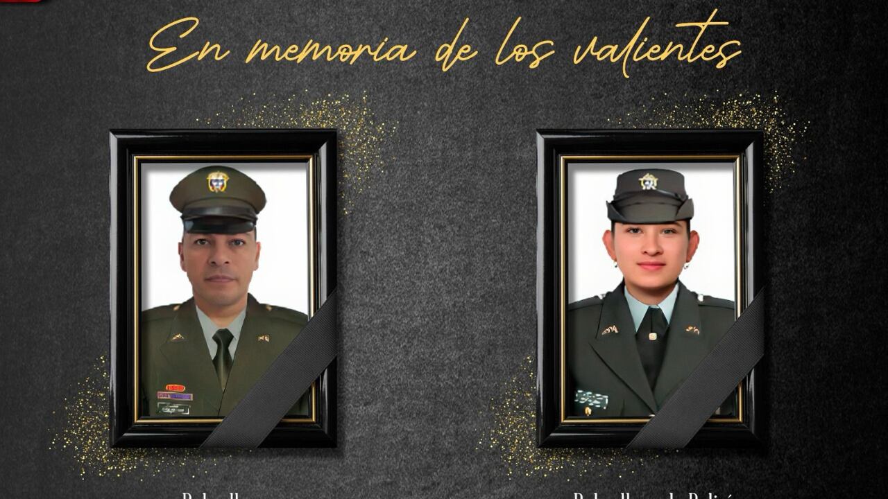 Policías asesinados en Simití, Bolívar.