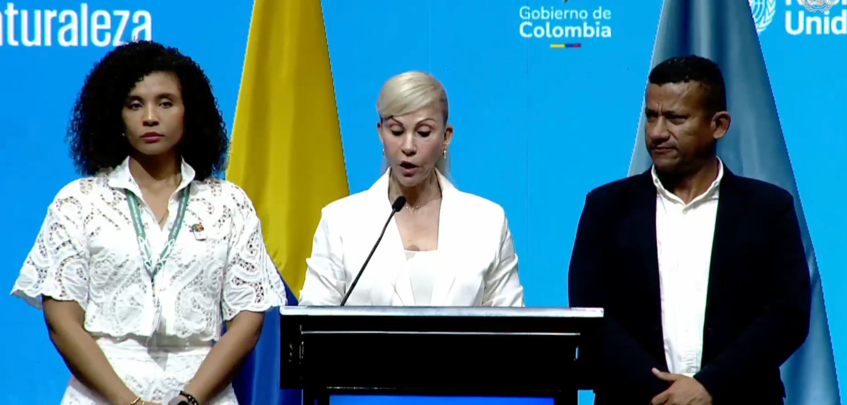 Gobernadores del Valle, Chocó y Nariño en la COP16.