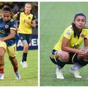 Leicy Santos y Yoreli Rincón jugadoras de la Selección Colombia