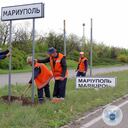 Rusos reemplazan señales de tránsito escritas en ucraniano o ingles