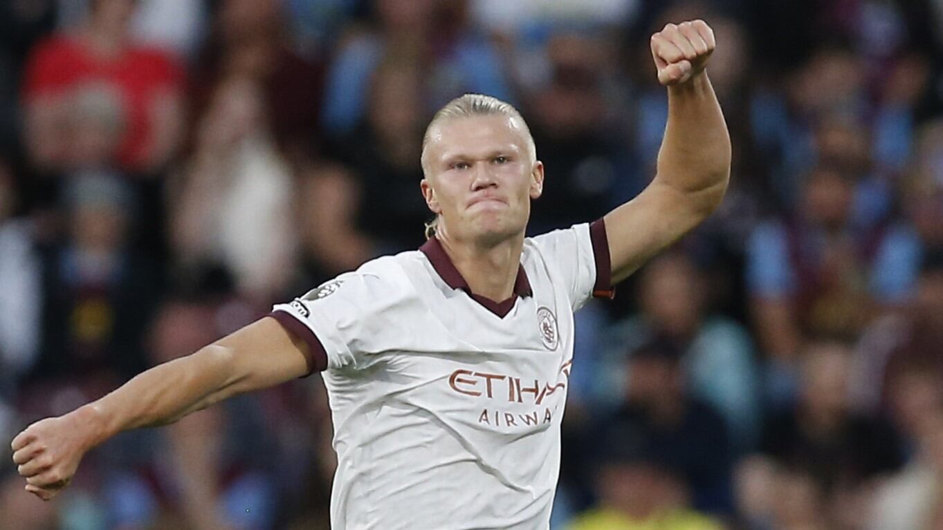 El goleador fue el jugador destacado de la primera victoria del Manchester City en la temporada 23/24