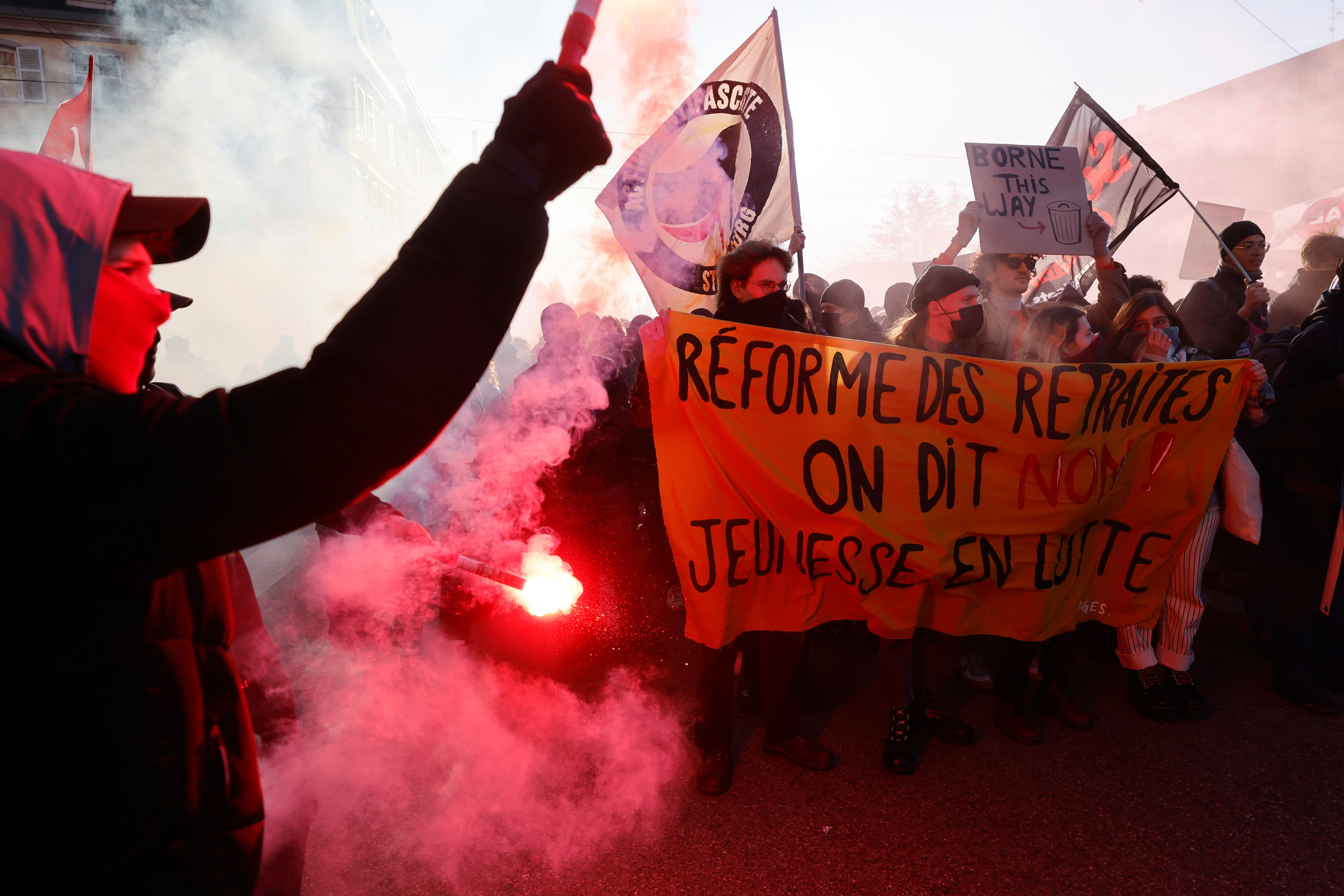 Protestas en Francia