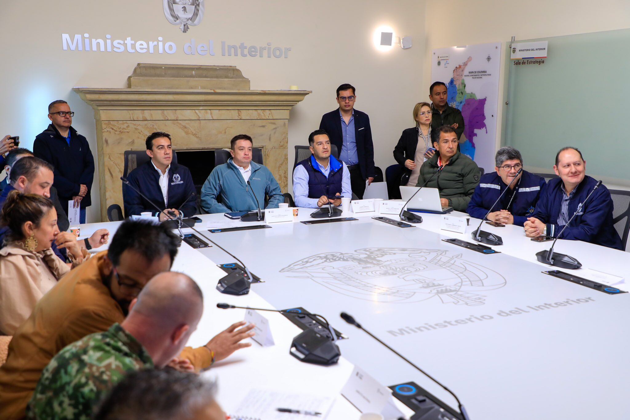 Puesto de Mando Unificado (PMU) de consultas populares e interpartidistas.