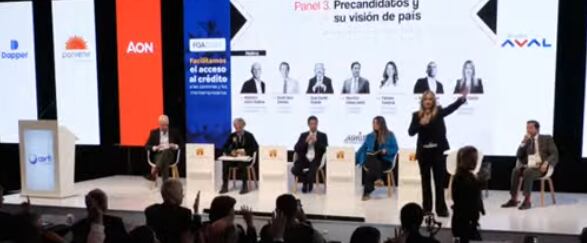 Foro de precandidatos presidenciales en Asamblea de ANIF 2025