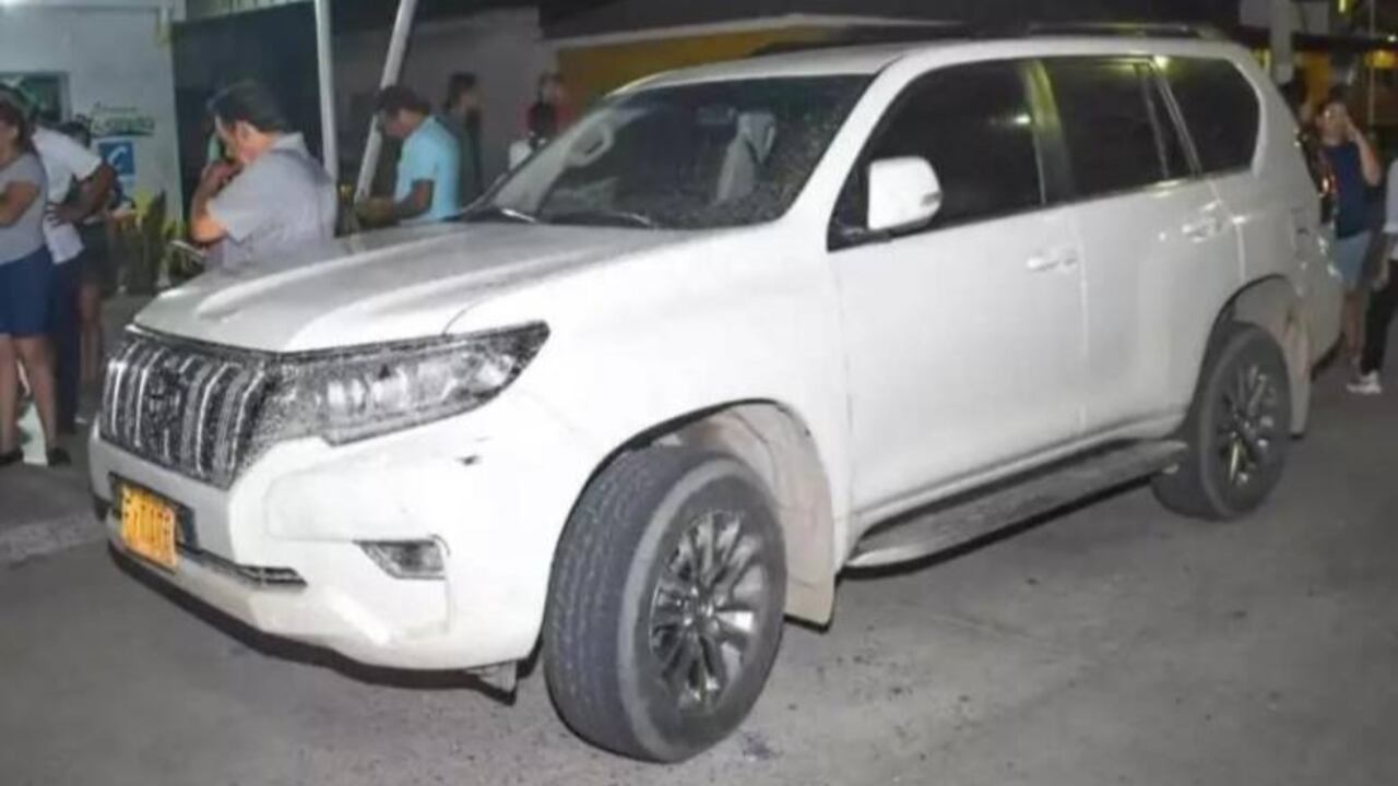 Camioneta Moises Daza.