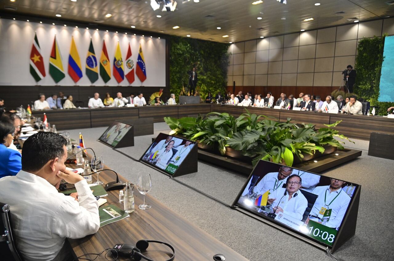 Presidente Gustavo Petro cumbre por el Amazonas