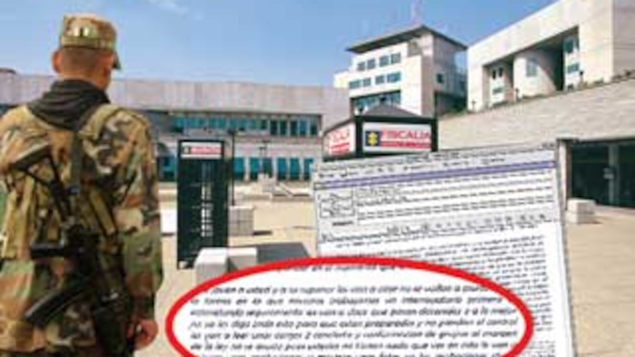 Cuando la fiscal del caso le mostró este correo electrónico de seis páginas al cabo Jimmy Porras, decidió confesar todo y pidió protección para él y su familia.