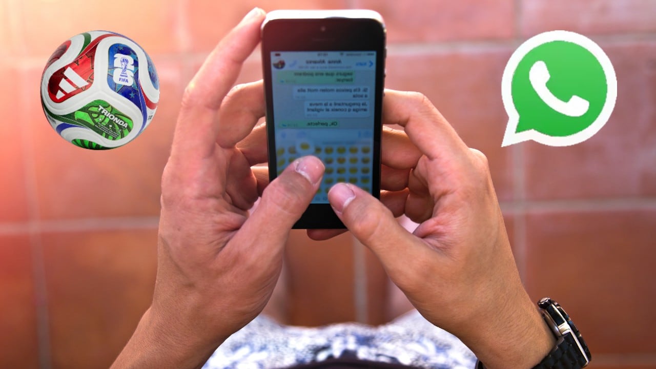 El balón de fútbol Trionda llega a WhatsApp.