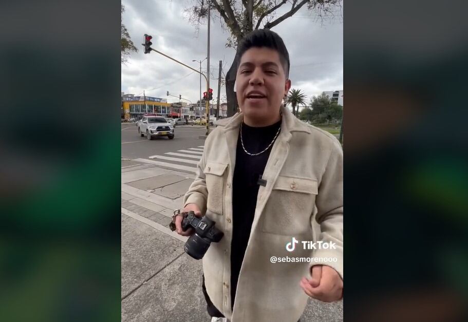 Influencer y fotógrafo colombiano reconocido por sus buenas obras