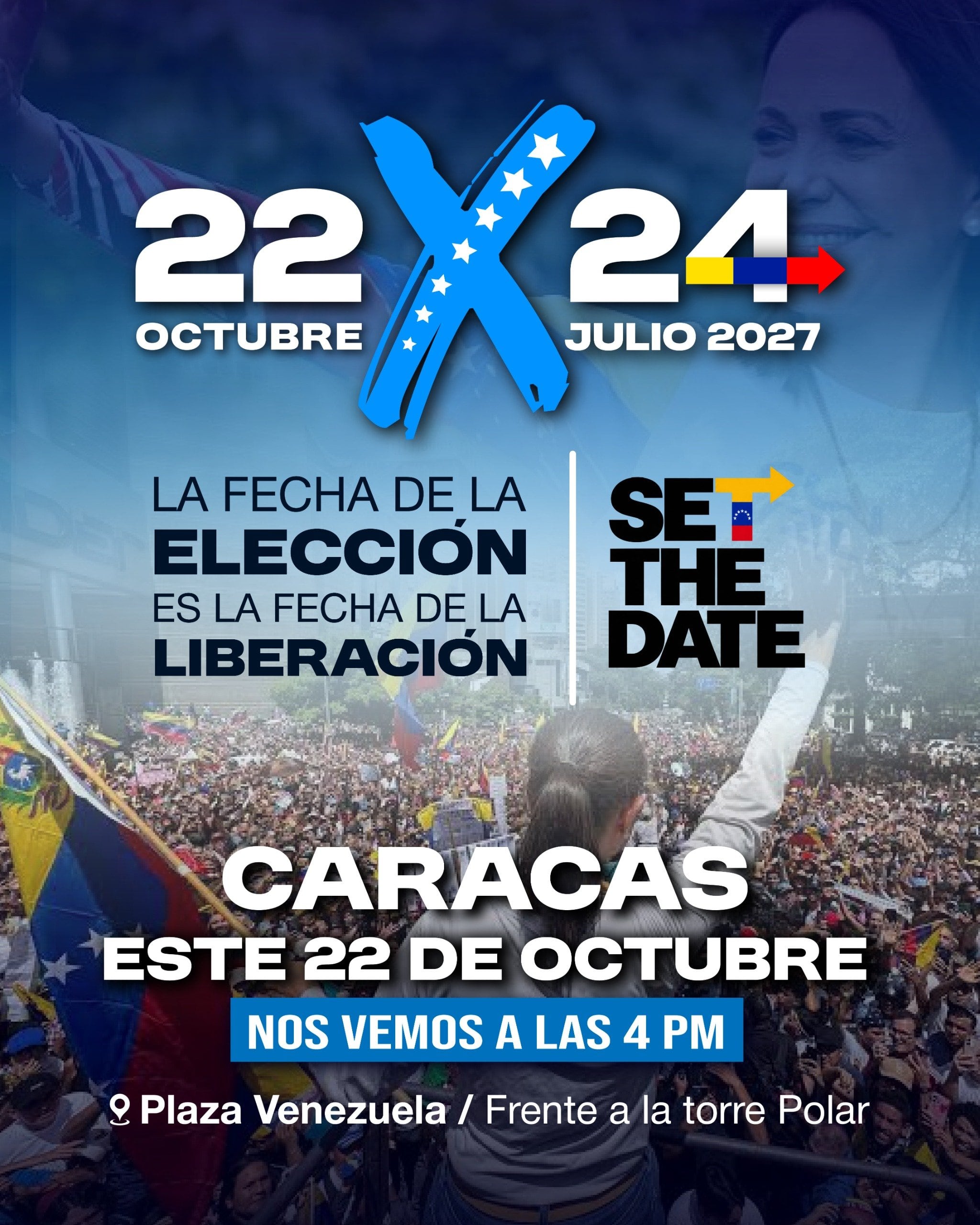 La oposición pide elecciones para el 24 de julio del 2027