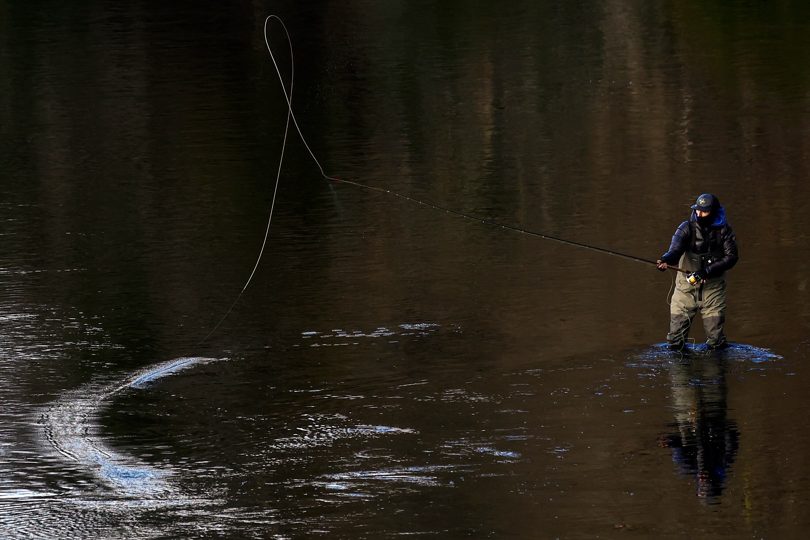 Pesca deportiva.  Un plan para alejarse de la rutina del trabajo