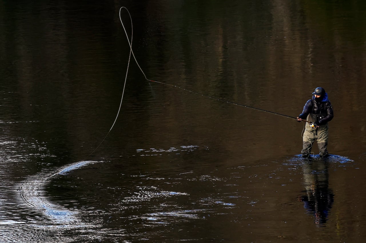 Pesca deportiva. Un plan para alejarse de la rutina del trabajo