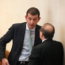 ex contratista Emilio Tapia ante la Sala Penal de la Corte Suprema de Justicia en el desarrollo del juicio que se le adelanta al ex senador Ivan Moreno Rojas por el casrrusel de la contratacion en Bogota
DIC 3 2013
FOTO GUILLERMO TORRES REVISTA SEMANA