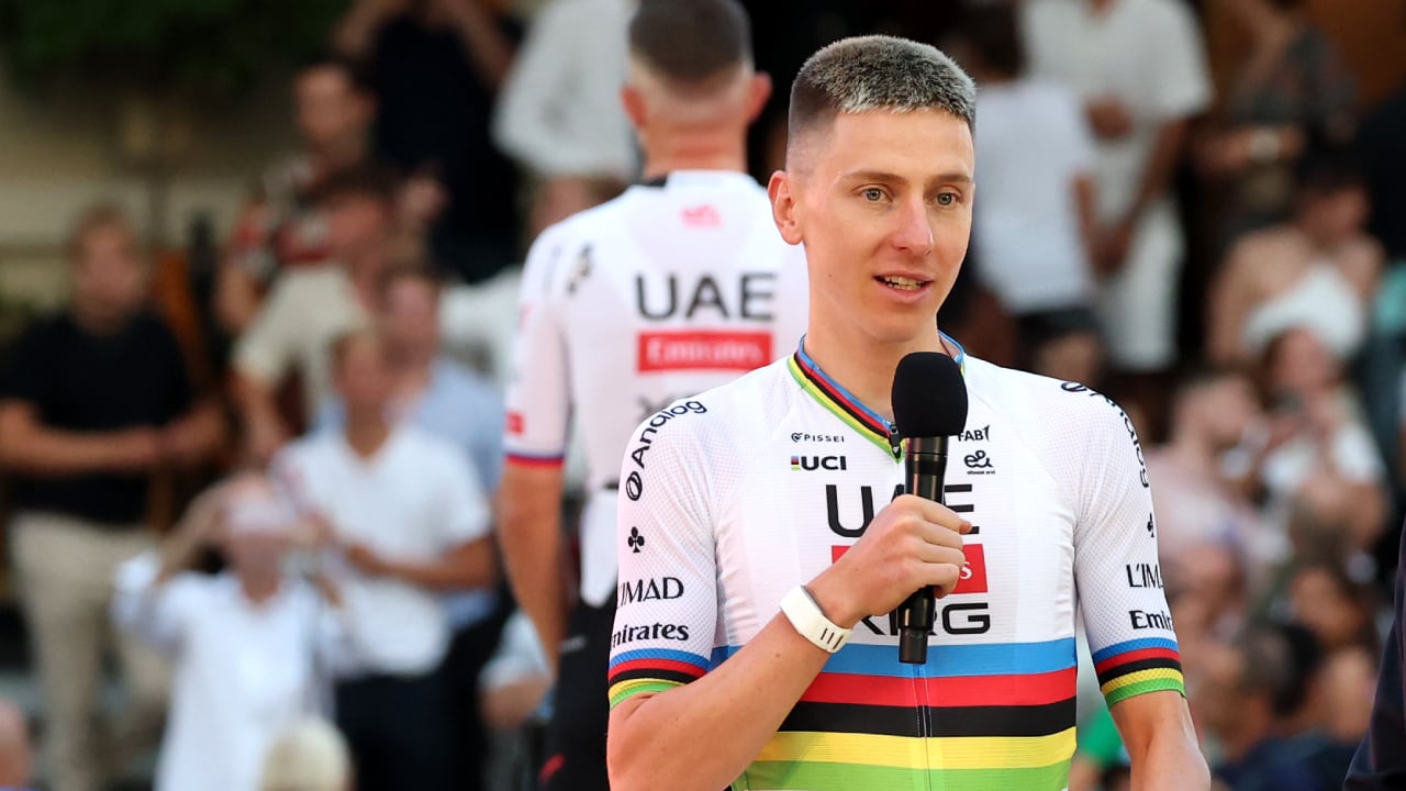Tadej Pogacar, ciclista esloveno del UAE Team Emirates