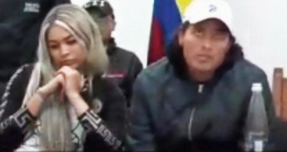 Day Vásquez y Nicolás Petro.