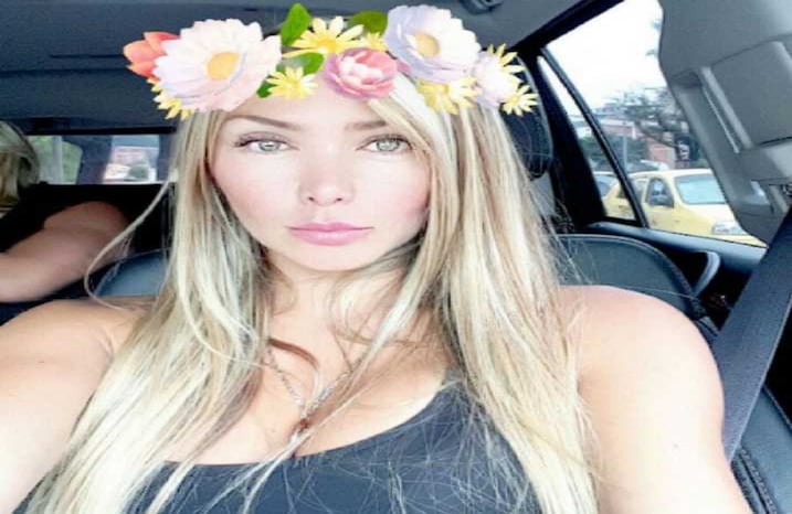 Marcela Muñoz, novia de Dayro Moreno. Foto: Tomada de Instagram.