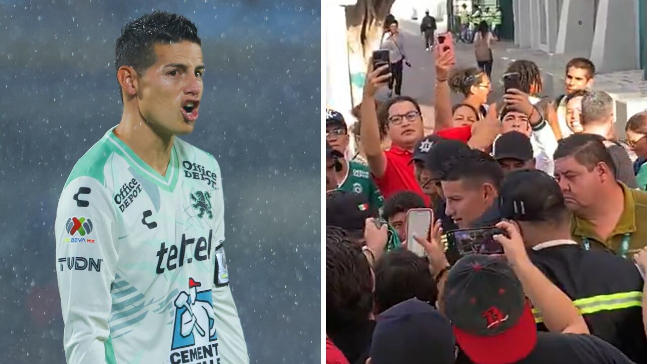 Firma de autógrafos de James Rodríguez provocó reacciones en México.
