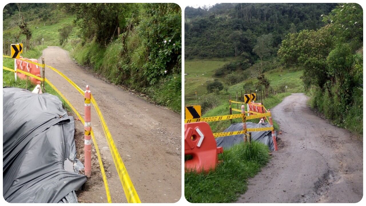 Hoy en día, en las unidades funcionales que hace falta por construir, lo que existe es una camino veredal casi que imposible de transitar.