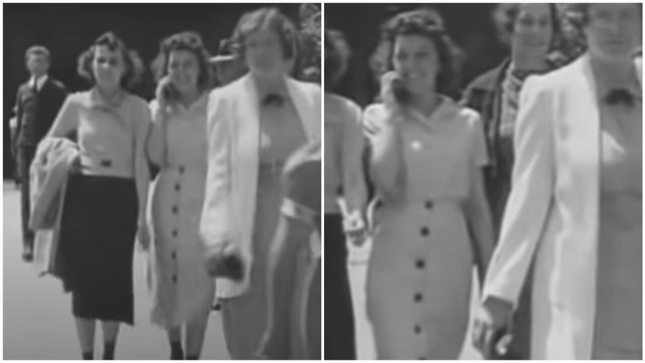 Son dos videos los que despiertan curiosidad entre internautas. Uno se remonta a 1928 y el otro a 1938.