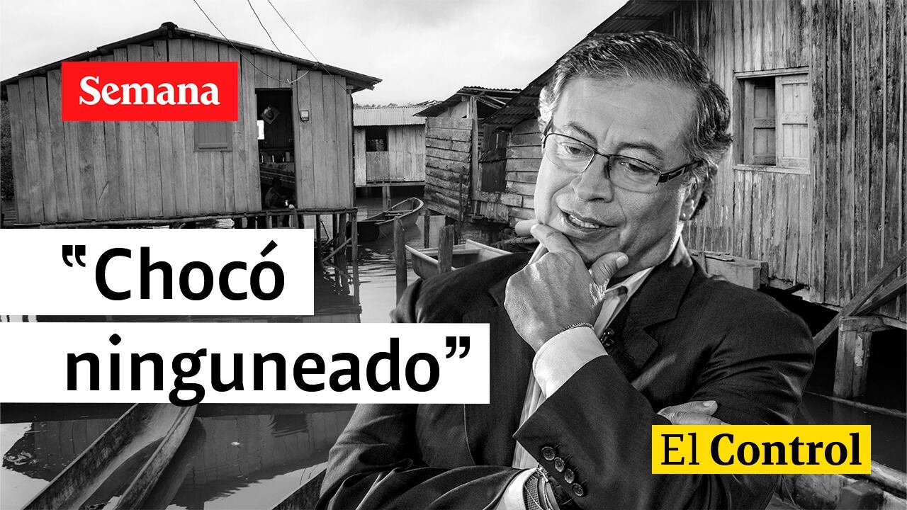 "Ojalá cumpla": El Control a la tragedia en Chocó y la visita relámpago de Petro