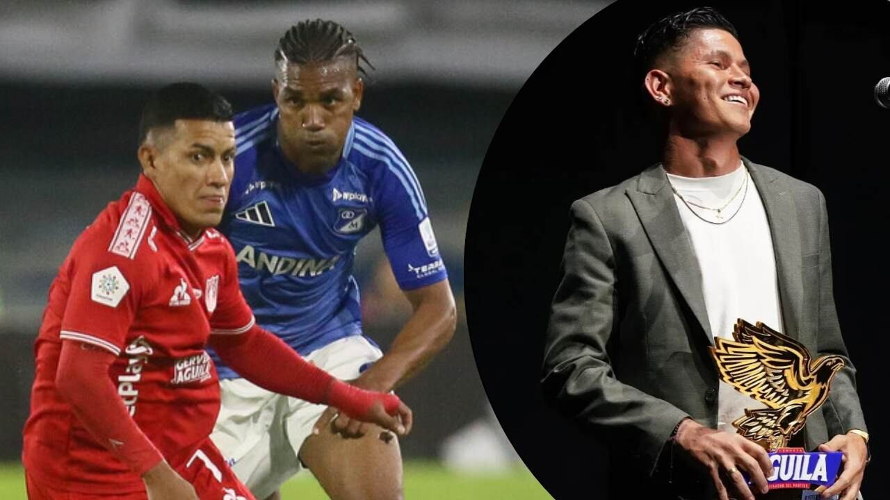 Cristian Barrios, Danovis Banguero y Jorman Campuzano.