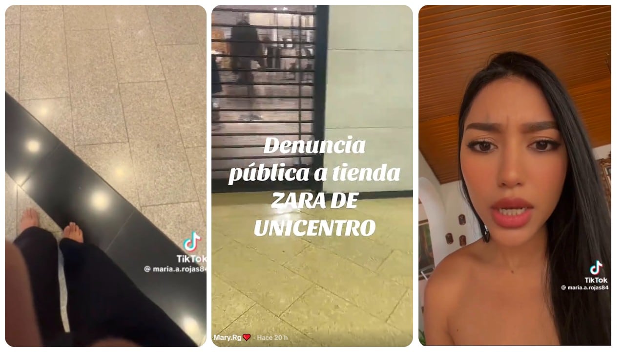 María Alejandra Rojas fue quien grabó el video a las afueras de la tienda en Unicentro.