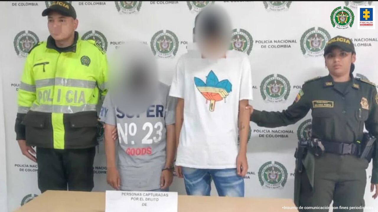 La medida de aseguramiento en centro carcelario fue contra Juan Esteban Álvarez Álvarez y Joshua Piedrahíta Álvarez, presuntamente, responsables de los delitos de homicidio agravado y porte ilegal de armas de fuego de defensa personal.