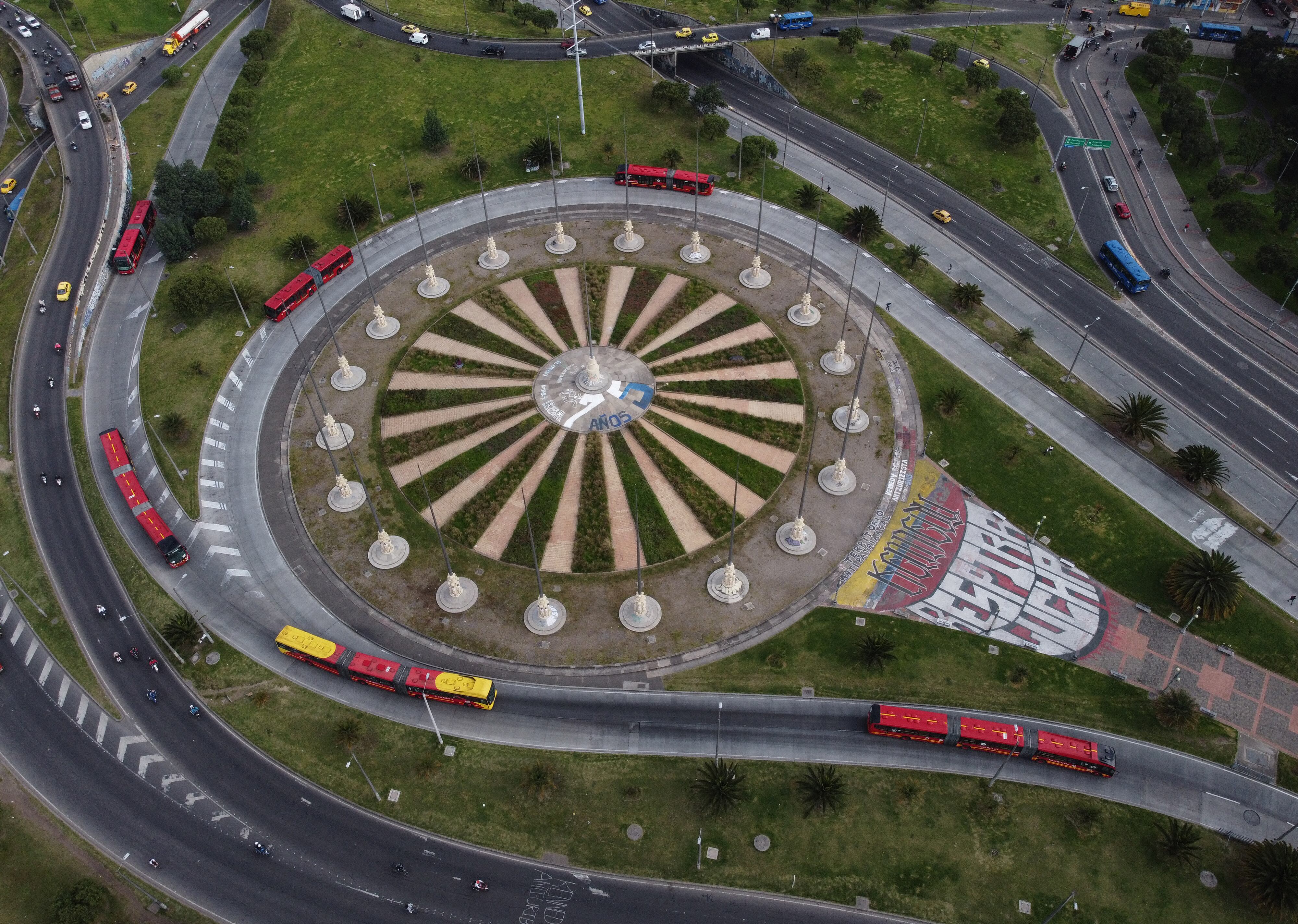 Transmilenio Portal Banderas localidad de Kennedy panorámica
Bogotá julio 6 del 2021
Foto Guillermo Torres Reina / Semana