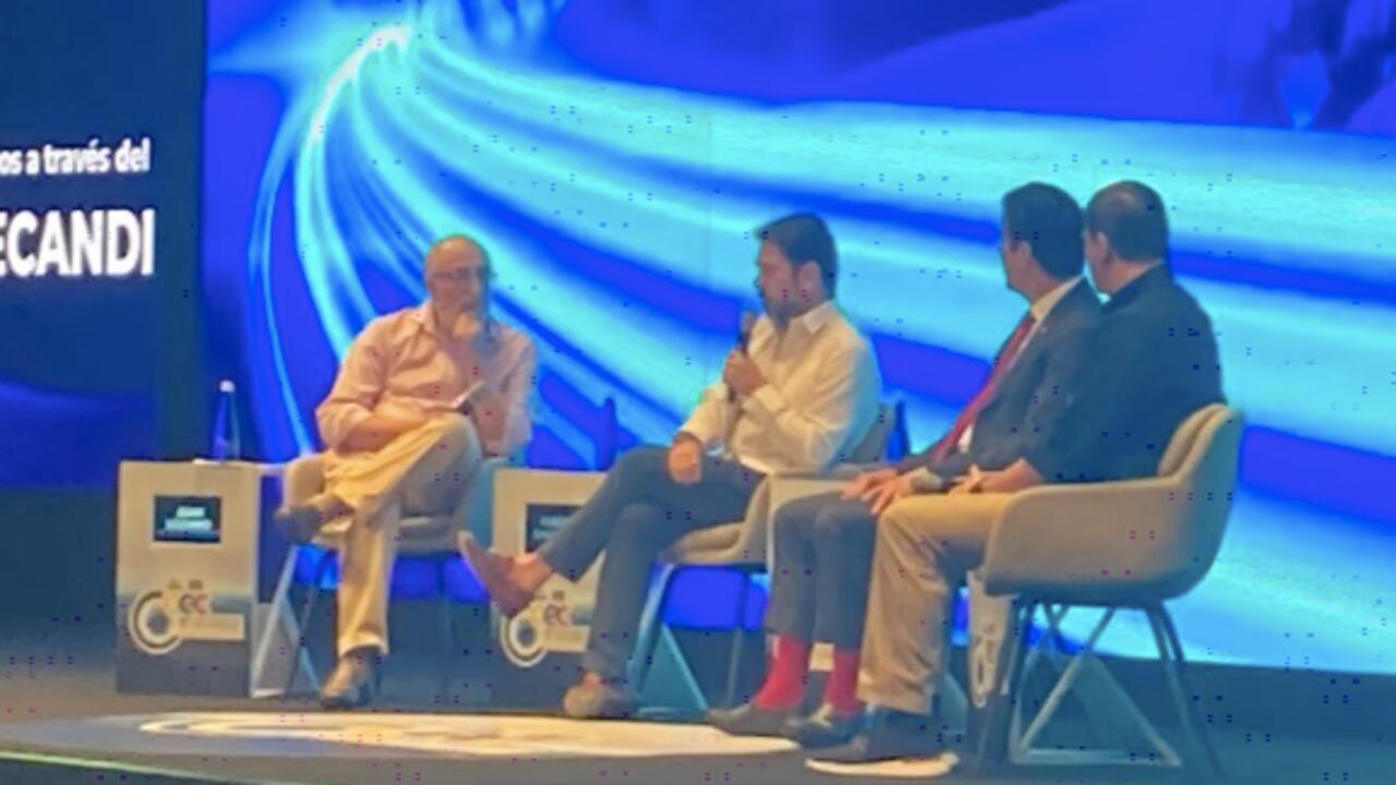 Conversatorio de Juan Lozano y Juan Carlos Pinzón con los Congresistas de Estados Unidos, Bernie Moreno y Rubén Gallego