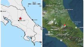 El temblor se produjo a una profundidad de 35 km