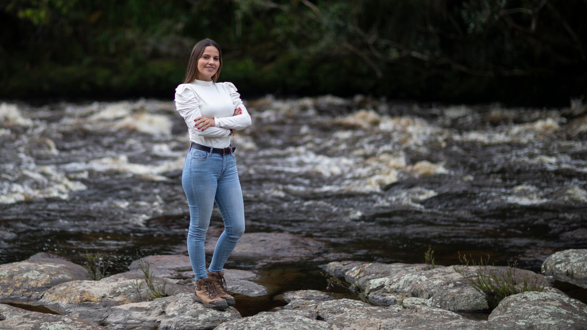 Alcaldesa de Gámbita Aidubby Mateus Espitia.