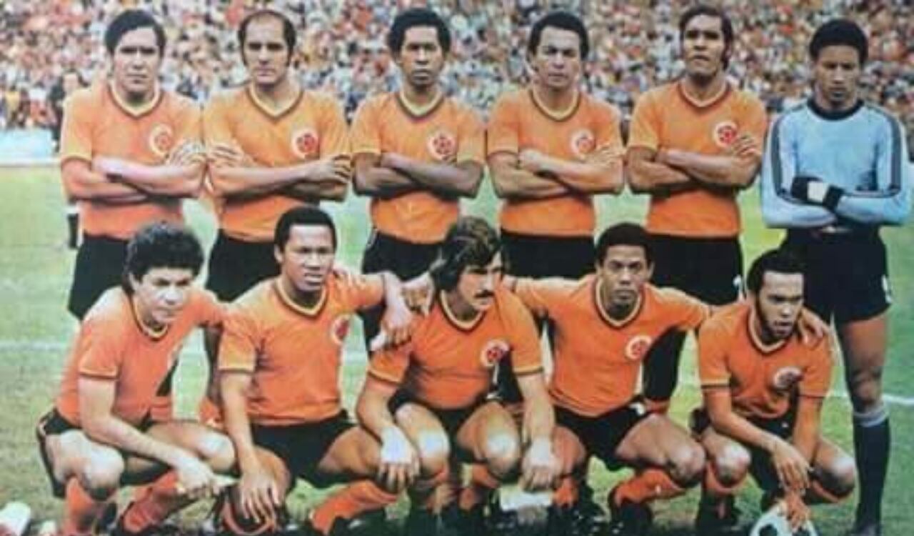Miguel Escobar, subcampeón con Colombia de la Copa América 1975.