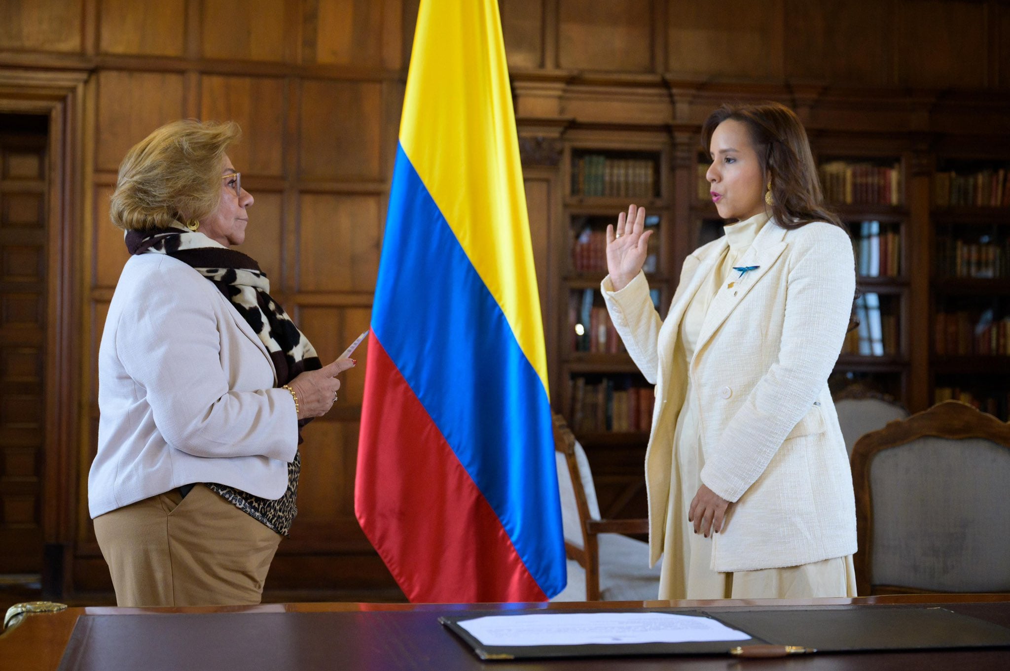 Andrea Cerón Arboleda asumió como viceministra de Asuntos Migratorios, Consulares y Protección Internacional.