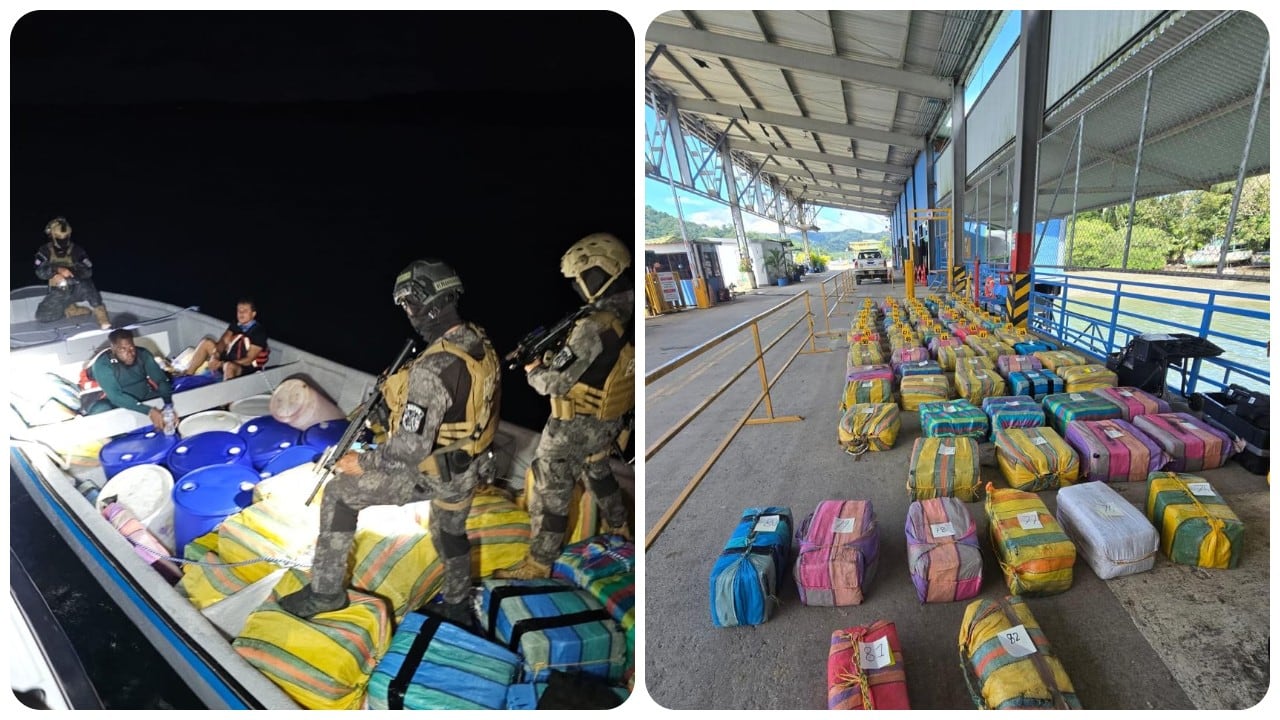 La Policía Nacional se pronunció sobre la incautación de un cargamento de cocaína con destino inicial a Costa Rica.