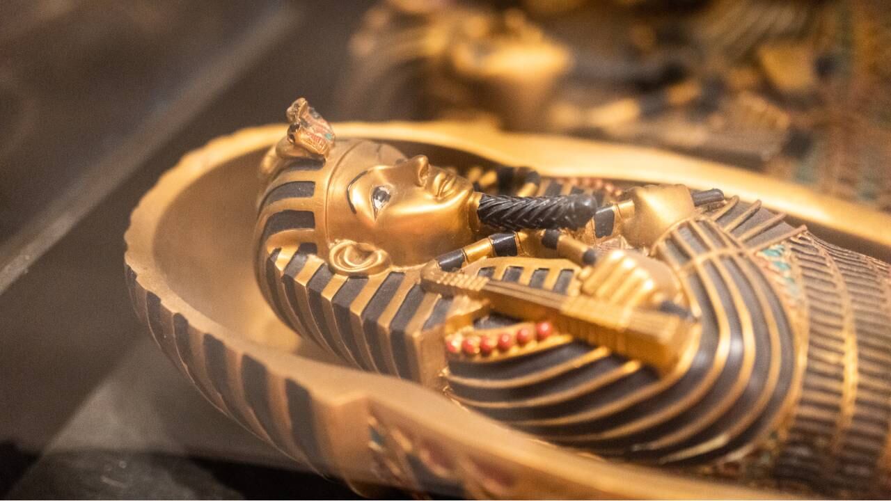 Imagen de referencia de momia egipcia.